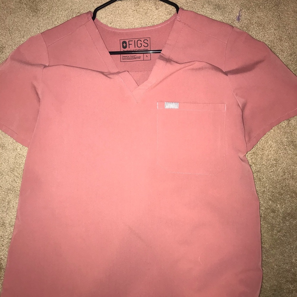 Figs Scrub Top (Mauve-Catarina)